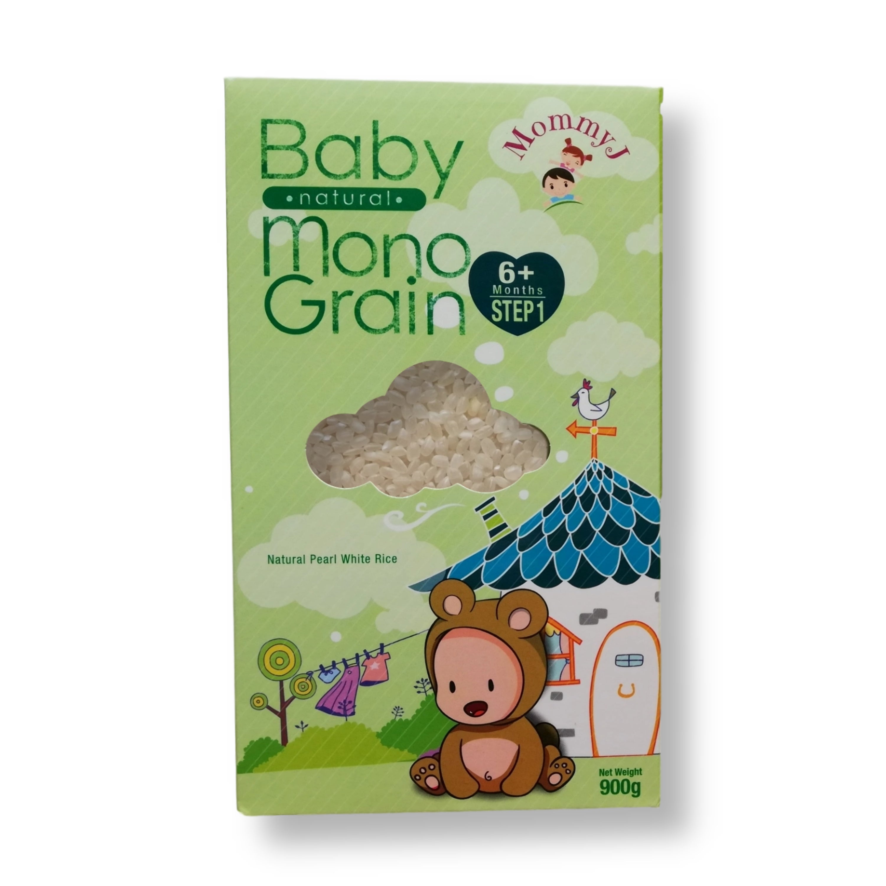 MommyJ Mono Grain Baby Rice 6M+ (Expiry 10-12-2026) – E-Essential SG