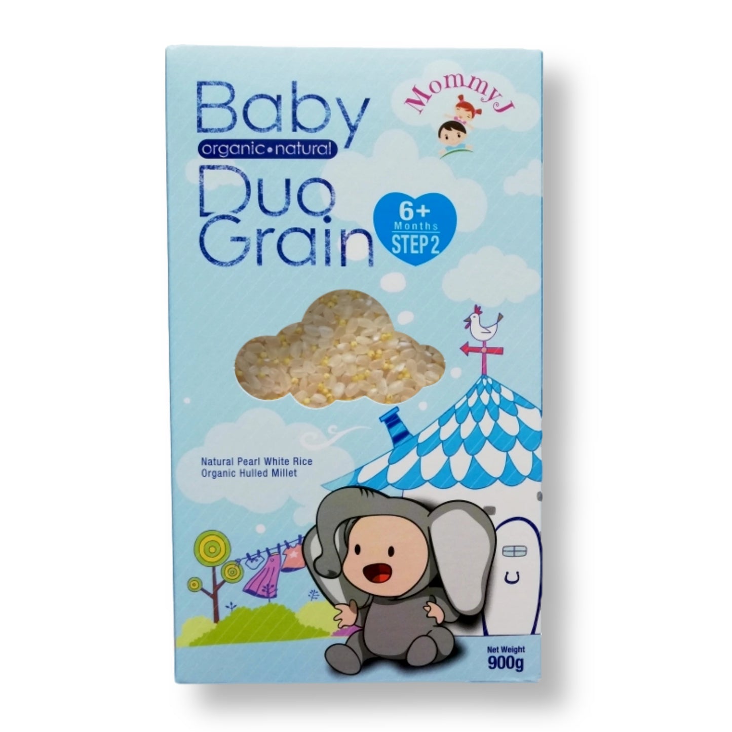 MommyJ Organic Duo-Grain 6M+ (Expiry 06-04-2025)