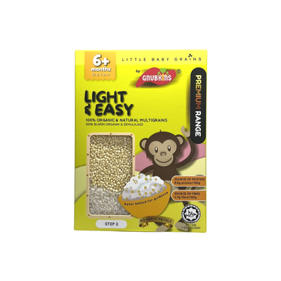 Gnubkins (Little Baby Grains) Light & Easy Baby Rice Step 2  6M+ (Expiry 30-11-2024)