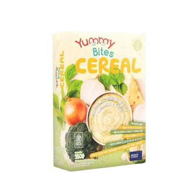 Yummy Bites Cereal - Cauliflower, Broccoli, Spinach With Milk & Cheese 6M+ (Expiry 30-09-2025)