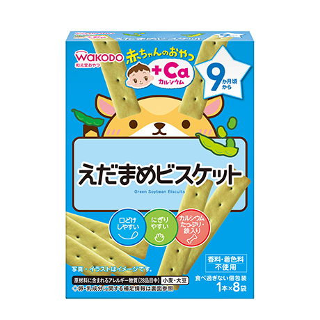 Wakodo Green Soybean Biscuits 9M+ (Expiry 30-06-2025)