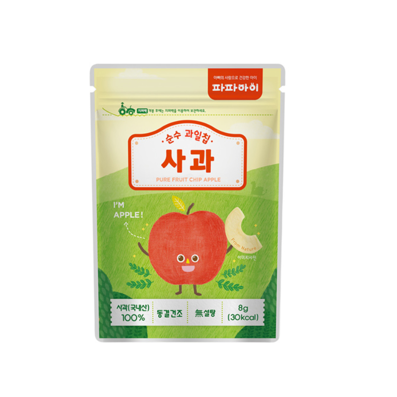 Freshbell Freeze Dried Pure Apple Chip 6M+