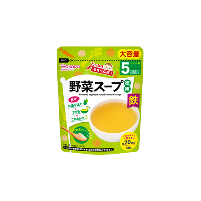 Wakodo Powdered Vegetable Soup Economy Package 6M+ (Expiry 30-06-2025)