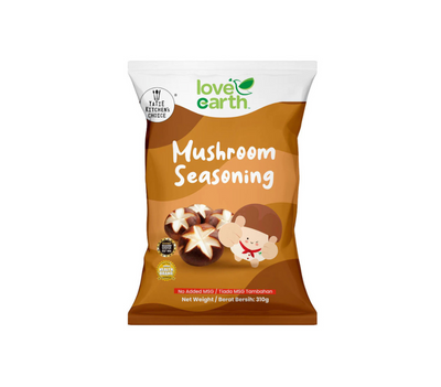 LOVE EARTH Mushroom Seasonings Refill Value Pack 12M+ (Expiry 08-04-2028)
