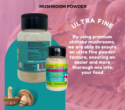 Gnubkins (Little Baby Grains) Natural Seasoning Mushroom Powder 6M+ (Expiry 15-03-2026)