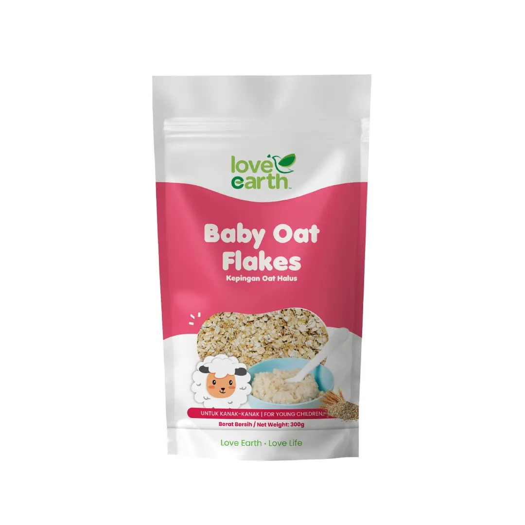 Love Earth Baby Instant Oat Flakes 6M+ (Expiry 23-11-2025)