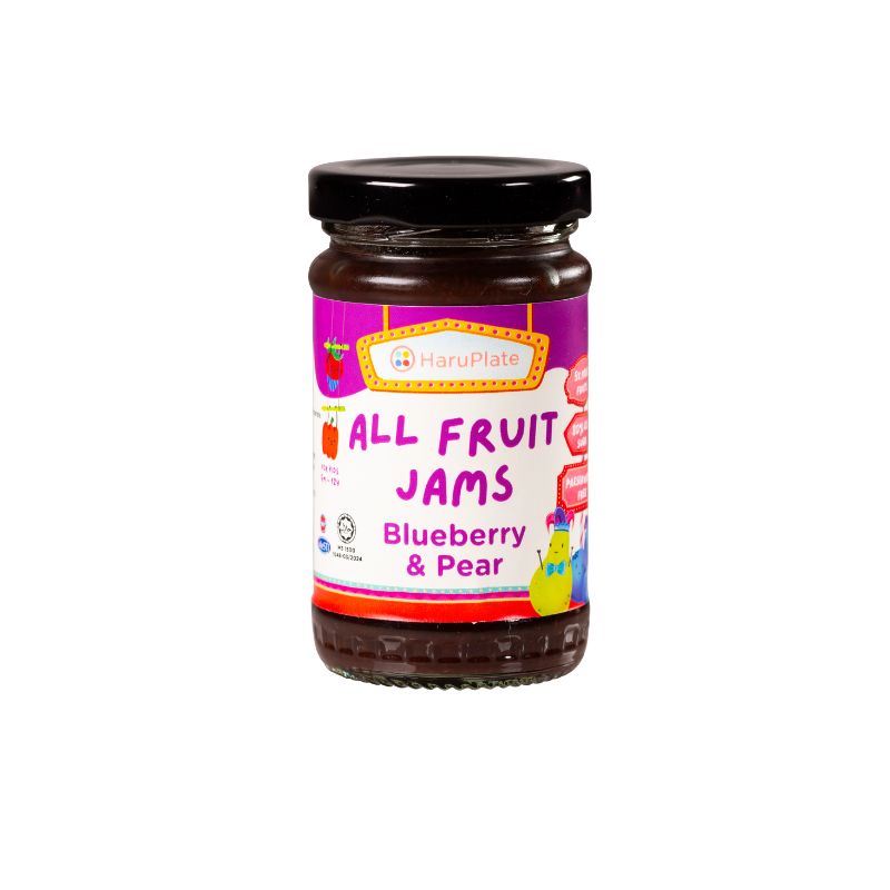 Haruplate Blueberry Pear Jam 9M+ (Expiry 11-06-2026)