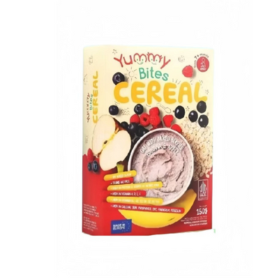 Yummy Bites Cereal - Oat With Mixed Berries, Banana & Apple 7M+ (Expiry 05-07-2025)