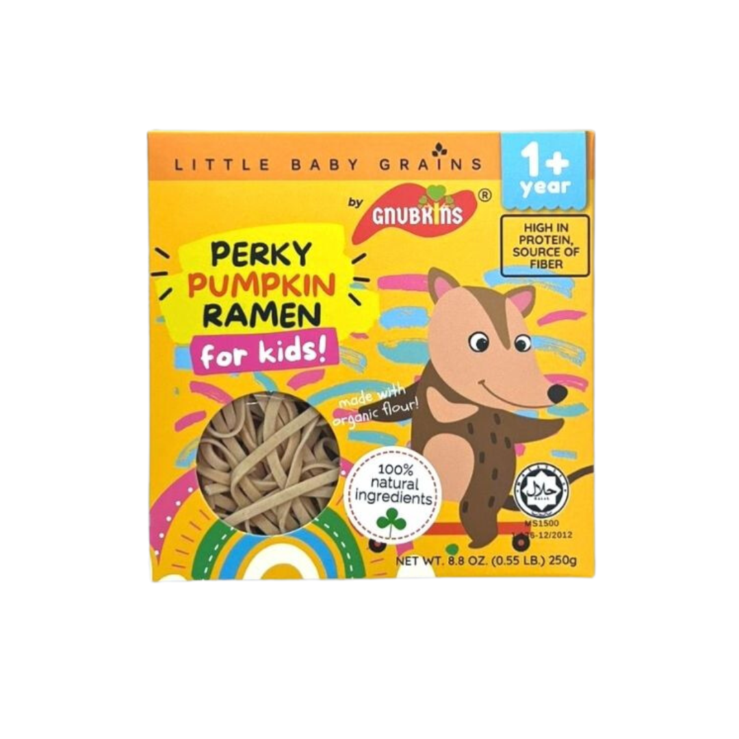 Gnubkins (Little Baby Grains) Perky Pumpkin Ramen 12M+ (Expiry 04-02-2025)