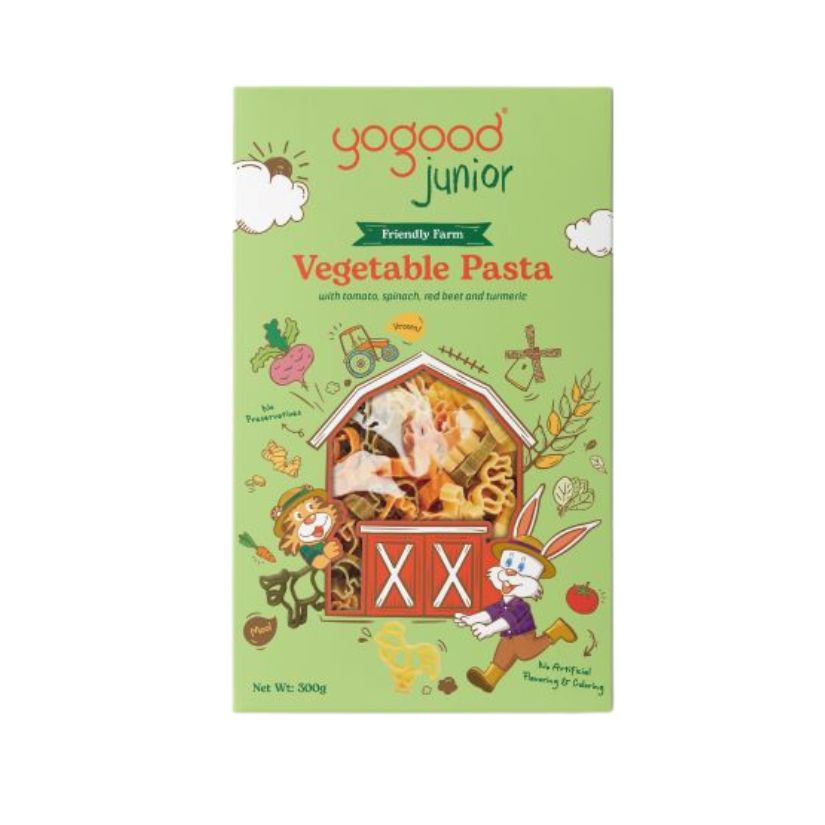 Yogood Junior Vegetable Pasta - Friendly Farm 10M+ (Expiry 31-01-2026)