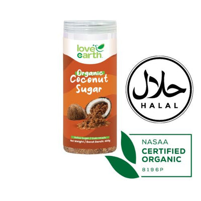 Love Earth Organic Coconut Sugar (Expiry 02-02-2027)