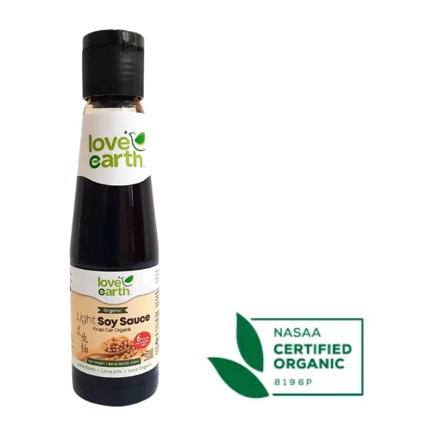 Love Earth Organic Light Soy Sauce (Expiry 12-12-2025)