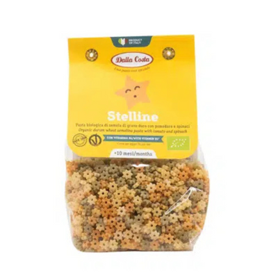 Dalla Costa Organic Pasta - Stelline 10M+ (Expiry 18-06-2027)
