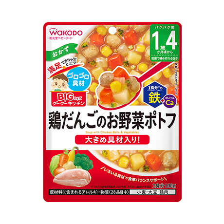 Wakodo Soup with Chicken Balls & Vegetables 16M+ (Expiry 30-03-2025)