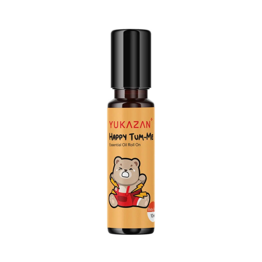 Yukazan Happy Tummy Essential Oil Roll On (10ml) 3M+ (Expiry 30-04-2027)