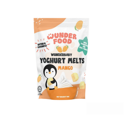 Wunderfood Yoghurt Melts Mango 12M+ (Expiry 14-03-2026)
