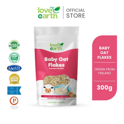 Love Earth Baby Instant Oat Flakes 6M+ (Expiry 08-06-2025)