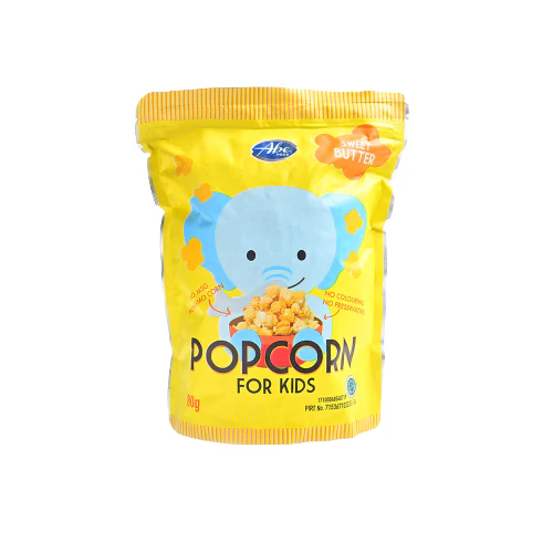 Abe Food Kids Popcorn -Sweet Butter - 2Y+ (Expiry 24-06-2025)