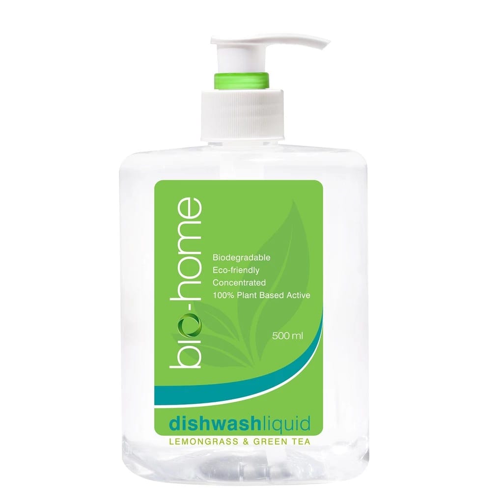 Bio-Home Dishwashing Liquid - Lemongrass & Green Tea 500ml