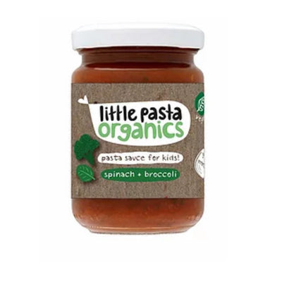 Little Pasta Organic - Spinach, Broccoli & Tomato Pasta Sauce 9M+