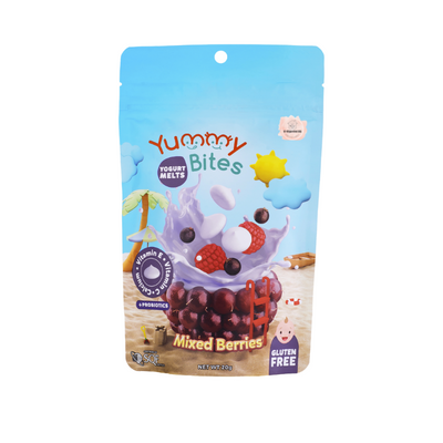 Yummy Bites Mixed Berries Yoghurt Melts 12M+ (Expiry 05-07-2025)