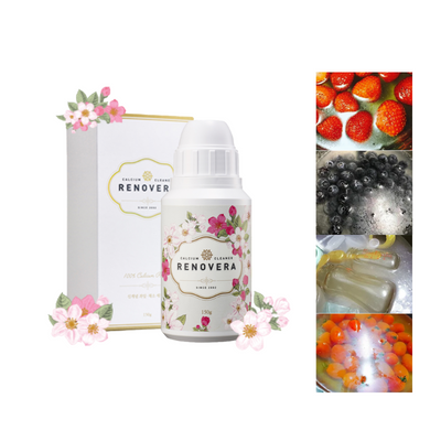 Renovera Premium Calcium Powder Vegetable & Fruit Wash (Random Designs)