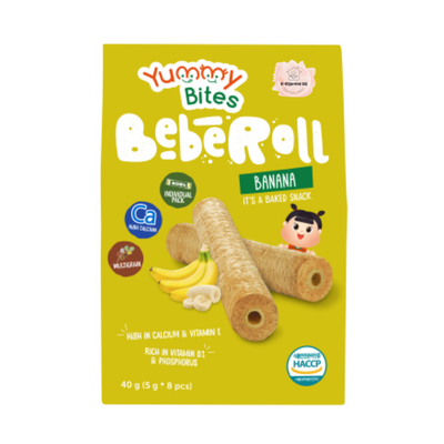 Yummy Bites - Banana Beberoll 9M+* (Expiry 10-08-2024)