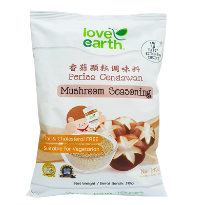 LOVE EARTH Mushroom Seasonings Refill Value Pack 12M+ (Expiry 02-02-2027)