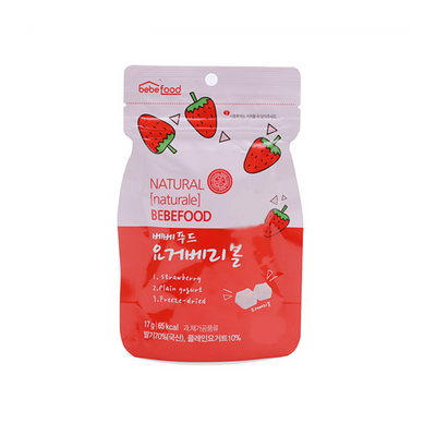 Bebefood Freeze Dried Strawberry Yoghurt Melts 9M+ (Expiry 12-09-2025)