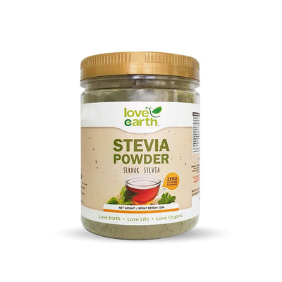 Love Earth Organic Stevia Powder 2Y+ & Family